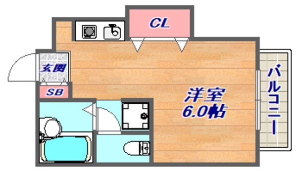 アクシス北青木の物件間取画像